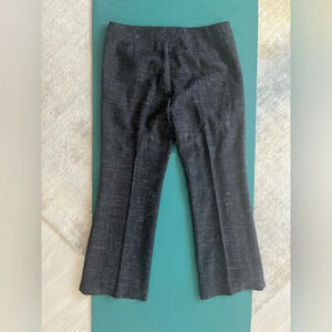 Lafayette 148 Wide Leg Womens Pant Size 10 Wool Alpaca Linen with Flaw